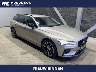 Volvo V60 T6 Plug-in hybrid Plus Dark | ACC | Trekhaak | BLIS | Camera | Keyless | Vol-Leder