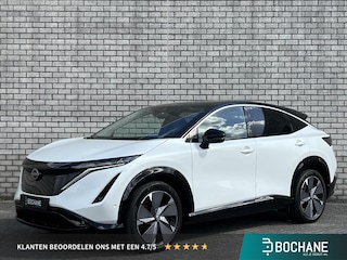 Nissan Ariya 63 kWh Evolve | 22kW Lader | 20" LMV | Panoramadak | Navigatie | Camera| El. Achterklep |
