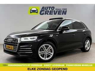 Audi Q5 50 TFSI e Quattro S-line | Pano | Luchtvering | Memory | Sfeerverl. | Trekh. | Carplay | Parkeersens. | Keyless | NAP