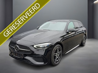 Mercedes-Benz C-klasse Estate 300e AMG Line ** DIGI LED, NAVI, LEDER, PANORAMA, MEMORY, STOEL AIRCO, ACC ** Slechts 16.873km. - UNFALLFREI ** ** INFORMEER OOK NAAR ONZE AANTREKKELIJKE FINANCIAL-LEASE TARIEVEN **