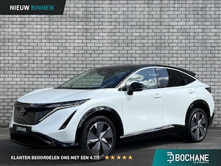 Nissan Ariya 63 kWh Evolve | 22kW Lader | 20" LMV | Panoramadak | Navigatie | Camera| El. Achterklep |