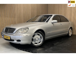 Mercedes-Benz S-klasse 600 Lang|V12|VOL OPTIES|SCHUIFDAK|MEMORY|STOELVERW/STOELVENT.V+A||SOFTCLOSE|LEDER|NAVI|CLIMATE,CRUISE CTRL|