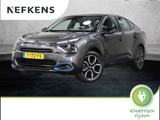 Citroën C4 Ë-C4 X Feel 50kWh 136PK | 1ste eigenaar | 3 FASE | AppleCarPlay/AndroidAuto | Armsteun | Parkeersensoren | LED lampen | Navigatie | 18"LMV | Cruise Control | Climate Control | AUTOMAAT | Isofix |