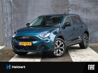 Fiat 600 La Prima 1.2 Hybrid 145pk Automaat DODE HOEK | 18''LM | ADAPT. CRUISE | LEDER | KEYLESS | DAB