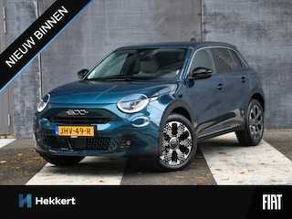 Fiat 600 La Prima 1.2 Hybrid 145pk Automaat DODE HOEK | 18''LM | ADAPT. CRUISE | LEDER | KEYLESS | DAB