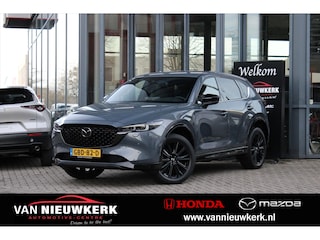 Mazda CX-5 e-2.0 SKYACTIV-G M-Hybrid 165pk Automaat Homura Zwart leder 360 BOSE Carplay Stoelkoeling