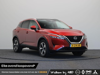 Nissan Qashqai 1.3 MHEV Xtronic N-Connecta | Panoramadak | Trekhaak | Climate control | Adaptive cruise control | Apple carplay/Android Auto | Rondomzicht camera |