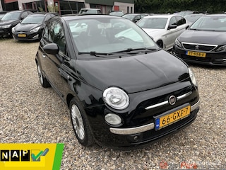 Fiat 500 1.2 Lounge,Ponarama-dak,Airco,2de eigenaar!