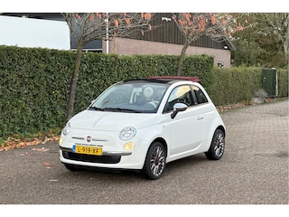 Fiat 500 1.2 Cabrio automaat in Topstaat! 6mnd garantie