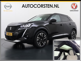Peugeot 2008 EV GT Pack 50kWh SOH 90% Panorama-Schuifdak Apple Carplay Android Auto Navi Ecc Adap.Cruise 360°Camera Stoelverwarming Blindspot Detection Privacy Glas Lmv 18" Lane Assist Keyless Bluetooth Pack Safety Plus 1e Eigenaar 100% Dealeronderhouden Origineel Nederlandse Auto