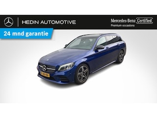 Mercedes-Benz C 180 Estate Automaat Business Solution AMG | Premium Pakket | Nightpakket | Panoramadak | Comand Online | Advanced Sound System | Sfeerverlichting | 360° Camera | Stoelverwarming