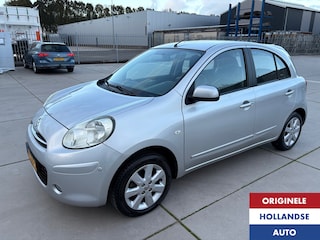 Nissan Micra 1.2 Connect VOL Automaat ParkSensor Navi Leer