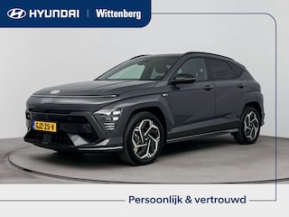 Hyundai Kona 1.6 GDI HEV N Line Sky | Trekhaak | Schuif/kanteldak | Stoelverwarming/ventilatie| draadloos carplay & Navi | 360 camera |