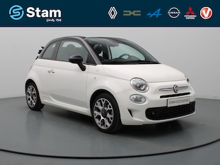 Fiat 500 70pk Hybrid Hey Google Airco | Cruise | Carplay | Parkeersens. achter | Elektrisch vouwdak