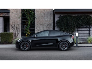 Tesla Model Y Long Range Dual Motor AWD Navi 360° Leer ACC Warmtepomp Autopilot PDC Elektr. achterklep Stoelverwarmimg voor en achter Stuurverwarming Optie: Full Self-Driving Capability BTW auto