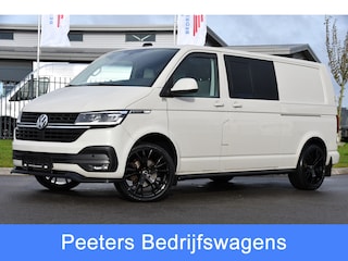 Volkswagen Transporter 2.0 TDI L2H1 32 DC Bulli Virtual, Adaptieve Cruise, Carplay, LED, Leder, 150pk, Automaat, Trekhaak, Sensoren, Uniek!
