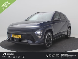 Hyundai Kona N Line Business 64,8 MY 26 / 3-Fase / Dodehoekdetectie / Warmtepomp / 19 Inch / Navigatie / SoH 100% / Long range / LED verlichting /