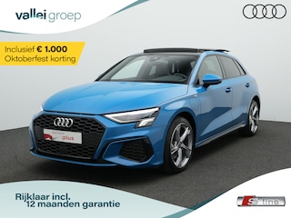 Audi A3 Sportback 40 TFSI e 204 pk S-tronic S edition / S-Line | Panoramadak | Stoelverwarming | Navigatie | Parkeersensoren voor/achter