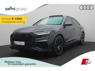 Audi Q8 4.0 TFSI 507 pk tiptronic quattro | Vierwielbesturing | Pano | Soft-Close | HD Matrix | B&O | Geheugenstoelen | Valcona leder | HUD | 360 Camera