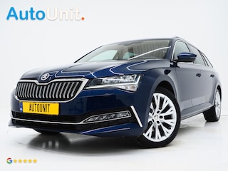 Skoda Superb Combi 1.4 TSI iV 218PK Style | Leder | Trekhaak | Adaptive Cruise | Virtual | Keyless | Memory | Carplay