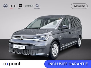 Volkswagen Caddy 1.5 TSI Hybride Style Automaat | Adapt. Cruise controle | Camera | Navigatie | Apple Carplay of Android Auto | Parkeersensoren | Verwarmde stoelen + voorruit