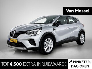 Renault Captur 1.0 TCe 90Pk Evolution | Navigatie | Airco | Apple Carplay/Android Auto | Cruise Control | Bluetooth | Parkeersensoren | Keyless Entry & Start | All Season banden | Verschuifbare Achterbank |