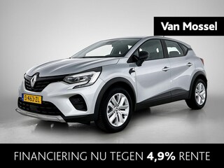 Renault Captur 1.0 TCe 90Pk Evolution | Navigatie | Airco | Apple Carplay/Android Auto | Cruise Control | Bluetooth | Parkeersensoren | Keyless Entry & Start | All Season banden | Verschuifbare Achterbank |