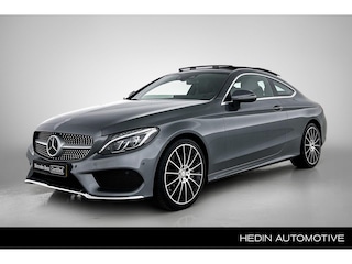 Mercedes-Benz C 300 Coupé Automaat AMG Line | Panoramadak | Burmester Audio | Comand Online | Head-Up | Distronic | LED | Sfeerverlichting | Stoelverwarming | Spiegelpakket