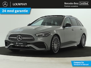 Mercedes-Benz C-klasse Estate 180 Business Solution AMG | Trekhaak | Nightpakket | Parkeerpakket met 360°-camera | KEYLESS GO | Dodehoekassistent | Antidiefstalpakket GUARD 360° Plus | EASY PACK achterklep | USB-pakket | Memorypakket |