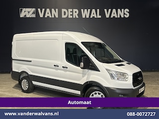 Ford Transit 2.0 TDCI 130pk Automaat L2H2 inrichting Euro6 Airco | Navigatie | Apple Carplay Cruisecontrol, Stoelverwarming, Parkeersensoren, Bijrijdersbank