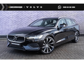 Volvo V60 T4 210pk Automaat Momentum Pro | Navi | Comfortstoelen | Zitverlenging | Polestar Optimalisatie | Stoelverwarming | Lederen Bekleding | Elek. Lendensteun | 18" LM
