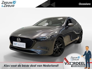 Mazda 3 2.0 MILD HYBRID LUXURY | 180 PK | 1e EIGENAAR | NAVI | LEDER | CRUISE CONTROL |