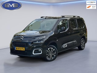 Citroën Berlingo 1.2 PureTech Shine, trekhaak, achteruitrijcamera, l+r schuifdeur, stoelverwarming, hud