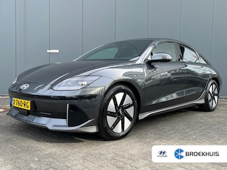 Hyundai Ioniq 6 77.4 kWh 229pk Connect | Carplay | Camera | Climate | Keyless | Navigatie | Full Led | Elek. Klep | Elek. Stoelen | Warmtepomp | Winterpakket | Adapt. Cruisecontrol | Dodehoekdetectie | Parkeer Assistent | Head-up Display | 1e Eigenaar