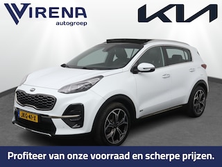 Kia Sportage 1.6 T-GDI 4WD GT-PlusLine - Adaptive Cruise- Stoel/Stuurverwarming - Navigatie - Afneembare Trekhaak - 1600 kg Trekgewicht - Climate Control 12 maanden Bovag Garantie