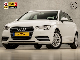 Audi A3 Sportback 1.4 TFSI Sport 150Pk Automaat (GROOT NAVI, CLIMATE, LEDER, DAKRAILS, SPORTSTOELEN, PARKEERSENSOREN, XENON, CRUISE, BLUETOOTH, LM VELGEN, NIEUWE APK, NIEUWSTAAT)