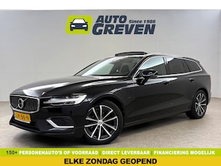 Volvo V60 2.0 T6 Recharge AWD 340PK R-Design | Pano | Virtual | Camera | Carplay | Leder | Trekh. | Cruise | Keyless
