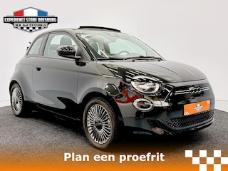 Fiat 500 Icon 42 kWh Carbiolet Stijlvol elektrisch cabrio rijden met zekerheid!