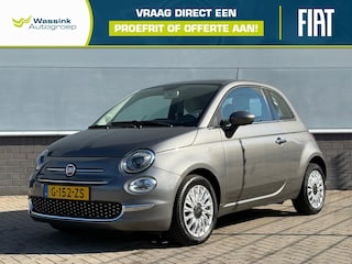 Fiat 500 1.2 69pk Dualogic Lounge | Automaat | Cruise Control | Airco | Spraakbediening | Carkit |