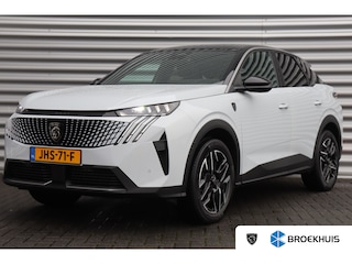 Peugeot 3008 1.2 HYBRID 145PK GT AUTOMAAT / NAVI / LEDER / CLIMA / LED / PDC / 19" LMV / CAMERA / WINTERPAKKET / ADAPT. CRUISECONTROL / 1E EIGENAAR / NIEUWSTAAT !!