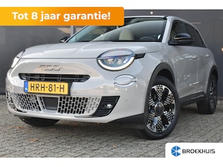 Fiat 600 1.2 Hybrid La Prima | Vol-Leder | Massage | Adaptive Cruise | Elektr. Achterklep | Stoelverwarming | Navigatie | Achteruitrijcamera | !!