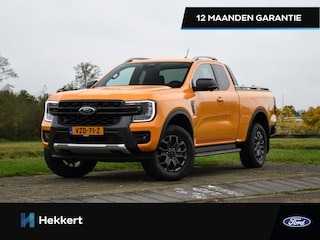 Ford Ranger Wildtrak 2.0 Super Cab EcoBlue 204pk Automaat TREKHAAK | 360° CAM. | 18''LM | DODE HOEK | NAVI | DAB | LEDER