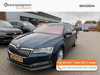 Skoda Superb Combi 1.4 TSI 218 Pk iV Business Edition Plus | Adaptive Cruise | Leder | Stoel- & Stuurverwarming | Camera | CarPlay | Climate | 96.386 Km!!