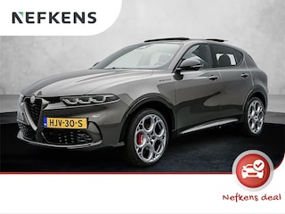 Alfa Romeo Tonale SUV Edizione Speciale Hybrid 280 pk Automaat | Navigatie | Schuifdak | Lederen Bekleding | Voorstoelen Verwarmd | Matrix LED Koplampen | Premium Audio | Dodehoek Detectie | Adaptieve Cruise Control | 20" Lichtmetalen Velgen | Apple Carplay/Android Auto |