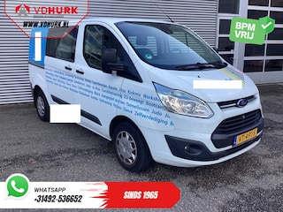 Ford Transit Custom 2.2 TDCI Trend DC Dubbel Cabine EXPORT 6 Pers./ Navi/ Camera/ Cruise/ Airco / PDC V+A/ Trekhaak