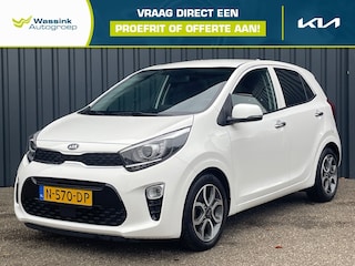Kia Picanto 1.0 MPi 67pk 4-zits DynamicPlusLine I Navigatie I CarPlay I Parkeersensoren Achter I Camera I Elektrische Ramen Voor & Achter
