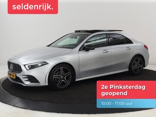 Mercedes-Benz A-klasse 200 AMG | Panoramadak | Carplay | Memory | Matrix LED | Leder/Alcantara | Keyless | Sfeerverlichting | Camera | Park Assist | Navigatie | Widescreen
