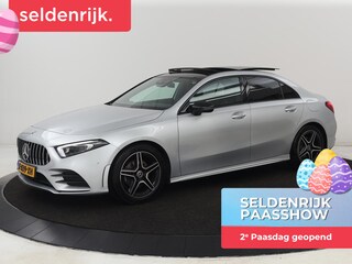 Mercedes-Benz A-klasse 200 AMG | Panoramadak | Carplay | Memory | Matrix LED | Leder/Alcantara | Keyless | Sfeerverlichting | Camera | Park Assist | Navigatie | Widescreen