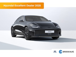 Hyundai Ioniq 6 Business € 2000,- korting !! | Actieve rijbaanassistentie (LKA) | Stoelbekleding, stof/leder