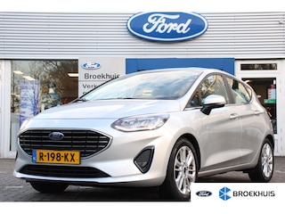 Ford Fiesta 1.0EB TITANIUM | NL-AUTO! | 1 EIGENAAR! | ALL SEASON | LED | PARK SENS | LANE ASSIST | CRUISE | DEALER OH! | NAVI | PRACHTIGE STAAT!
